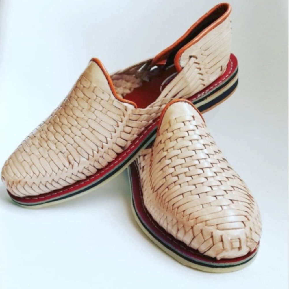 Handmade Huarache Sandals Slippers Leather 13
